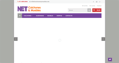 Desktop Screenshot of colchonesymuebles.net